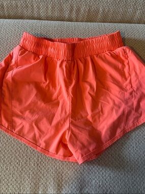 lululemon athletica Coral Athletic Shorts